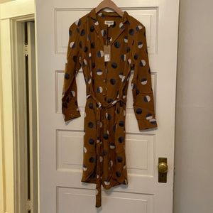 Bridge and Burn - modal silk half moon print dress